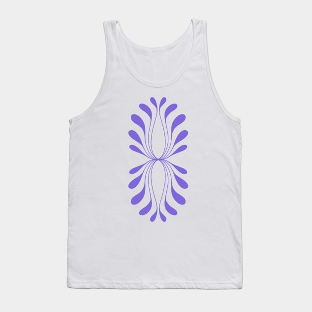 lilac line art Tank Top by stupidpotato1